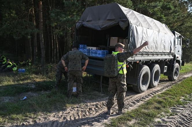 Poszukiwania rosyjskiego obiektu powietrznego w gminie Tyszowce