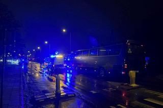 Wypadek w Zielonej Górze. Autobus potrącił mężczyznę