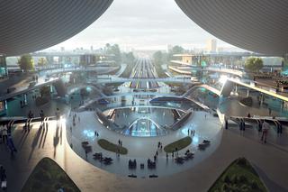 Terminal CPK. Koncepcja Zaha Hadid Architects