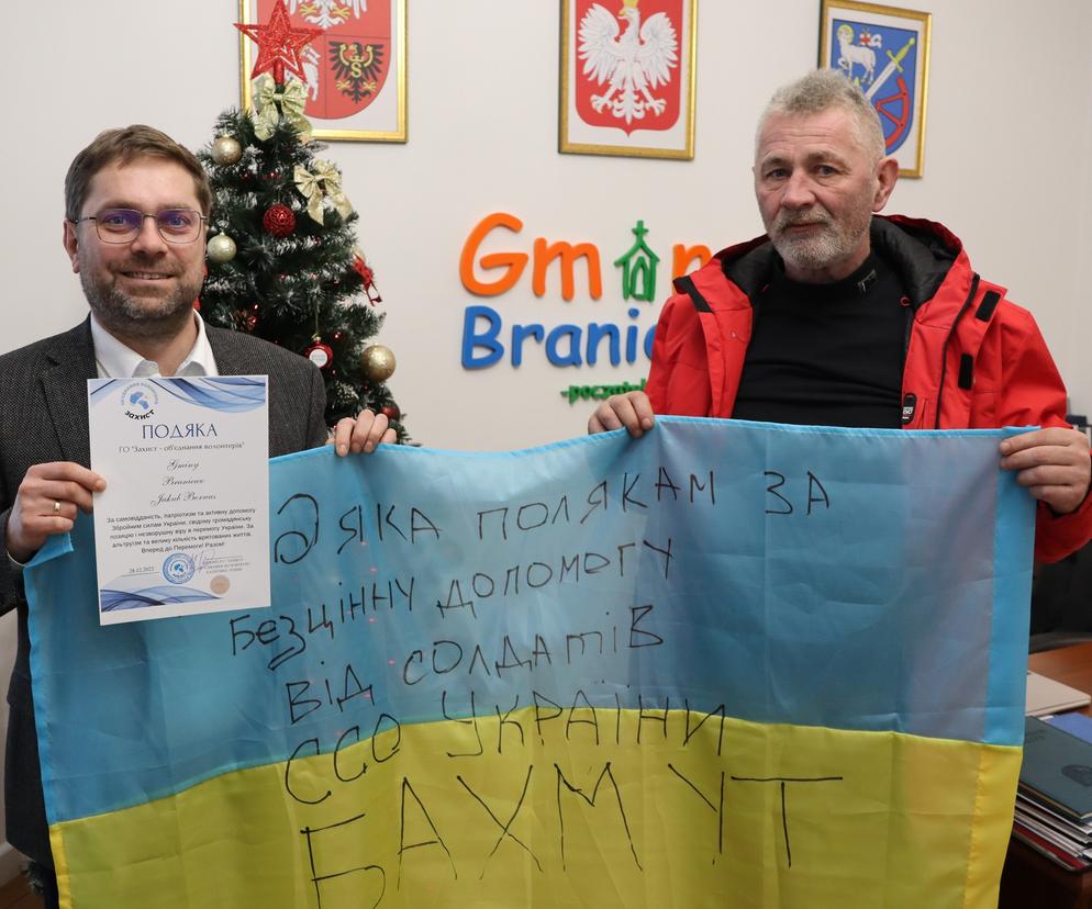 Gmina Braniewo wspiera ukraińskich żołnierzy