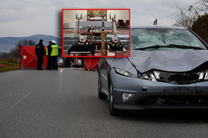 Pogrzeb matki i córki, które zginęły na drodze