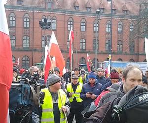 Protest rolników w Bydgoszczy