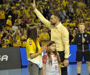 Michał Jurecki, dyrektor sportowy Industrii Kielce dostał nagrodę Supergladiatora