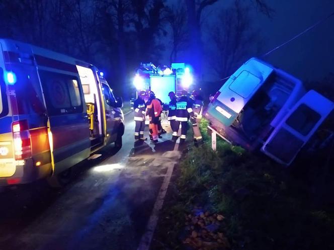 Groźny wypadek w Strzelcach Dolnych