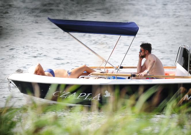 Aleksandra Kwaśniewska i Kuba Badach