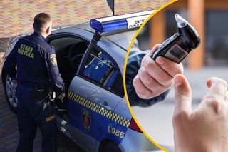 Strażnicy nie mogli uwierzyć w wynik alkomatu. Wezwali pogotowie. Mężczyzna wydmuchał 6 promili