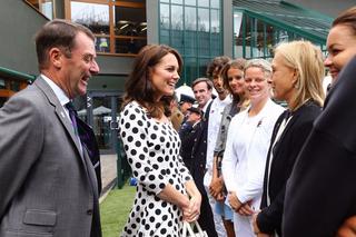 Księżna Kate spotkała się z Agnieszką Radwańską i innymi gwiazdami Wimbledonu