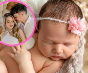 Przybysz i Dąbrowski nadali córce kwietne imię. Te 6 imion idealnie wpisuje się w trend