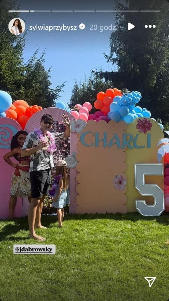 Andziaks w ciąży, a zrobiła córce urodziny jak z bajki! Charlie miała imprezę życia