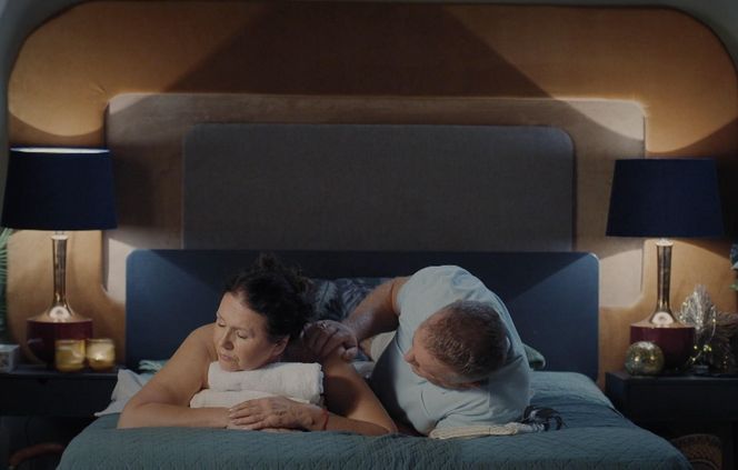 M jak miłość, odcinek 1835: Artur Rogowski (Robert Moskwa), Marysia (Małgorzata Pieńkowska)