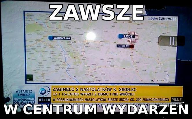 Łódź... w centrum wydarzeń