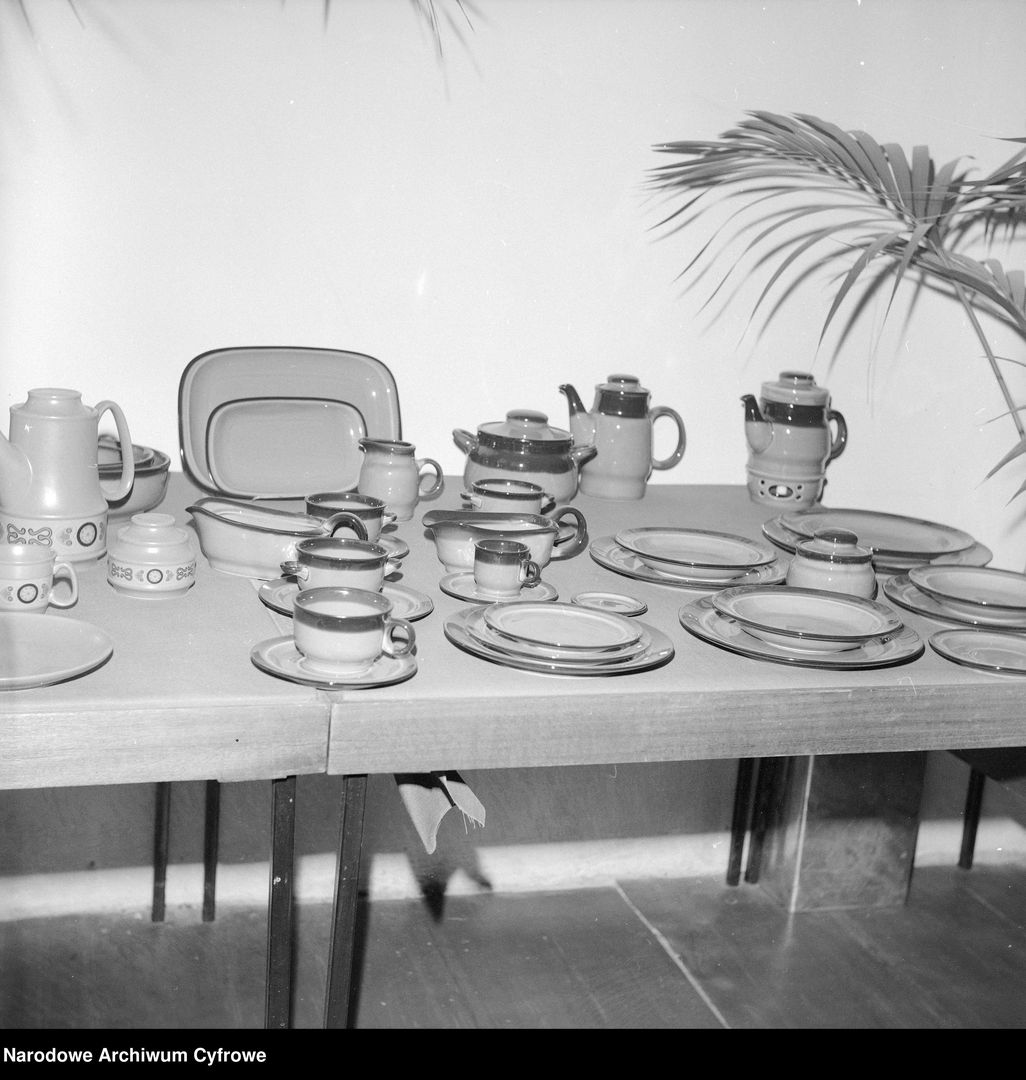 Archiwalne zdjęcia z zakładów porcelitu Pruszków, lata 1978 - 1979