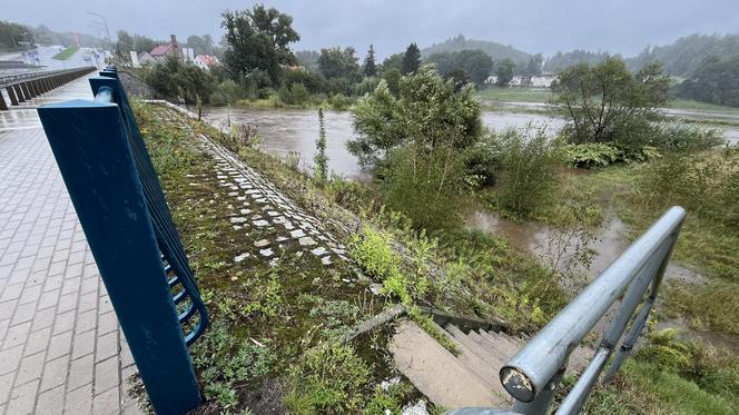  Jelenia Góra. Zalana dzielnica Maciejowa