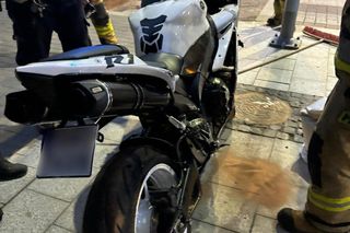 W Chorzowie doszło do dwóch wypadków z motocyklistami. Jeden trafił do szpitala