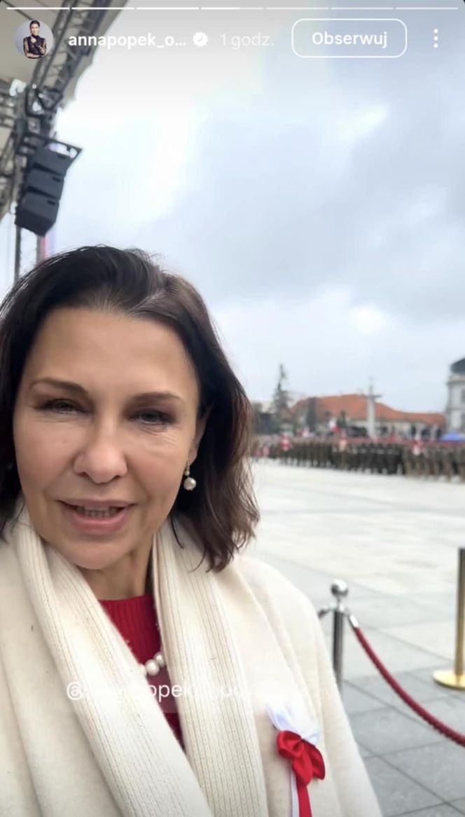 Anna Popek celebruje Święto Niepodległości!