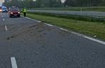 Wypadek na A4 koło Tarnowa - 26.05.2023r.