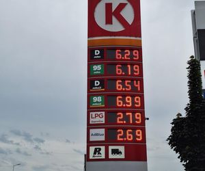 Ceny paliw w Rzeszowie