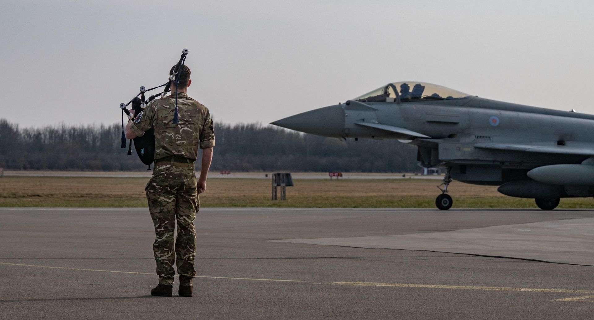 Brytyjskie Eurofighter Typhoon