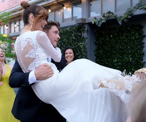 M jak miłość odc. 1890. Kama (Michalina Sosna), Marcin (Mikołaj Roznerski)