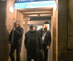 Ważni politycy PiS w siedzibie TVP Info