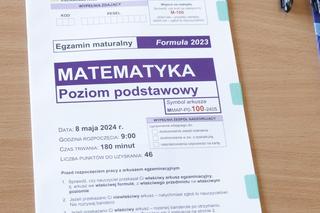 Matura 2024. Arkusze CKE z matematyki. Sprawdź zadania i odpowiedzi