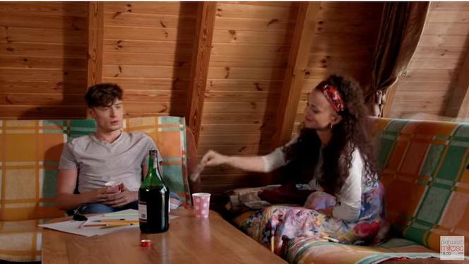 Pierwsza miłość. Krystian (Patryk Pniewski), Roxy (Żaneta Homa)