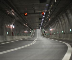 Tunel drogowy w Świnoujściu przed otwarciem