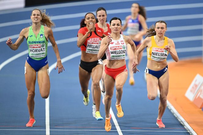 Anna Wielgosz, bieg na 800 m w Apeldoorn