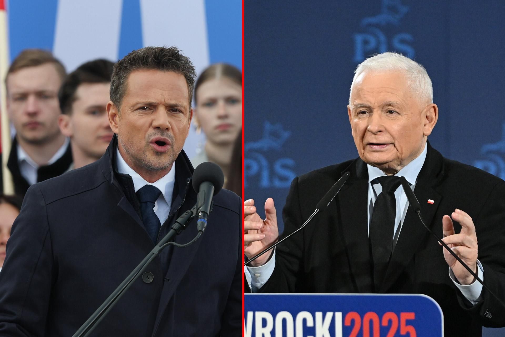 Kaczyński uderza w Trzaskowskiego: On dzisiaj kłamie tak, iż słońcu wstyd świecić