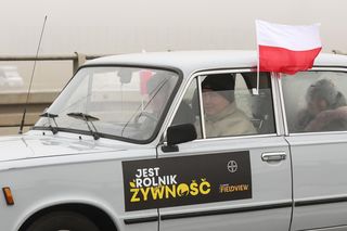 Uniejów. Protest rolników