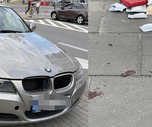 Warszawa: Makabra na Woli. BMW roztrzaskało pieszego na przejściu