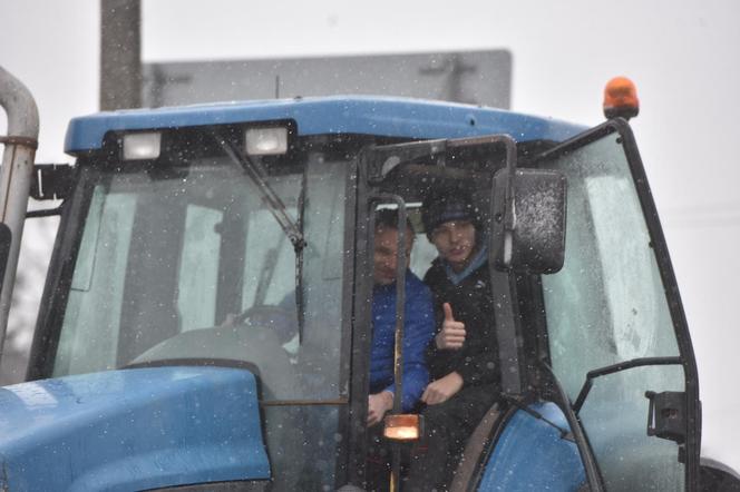 Protest rolników w Toruniu i okolicach. Zdjęcia z piątku - 9 lutego 2024