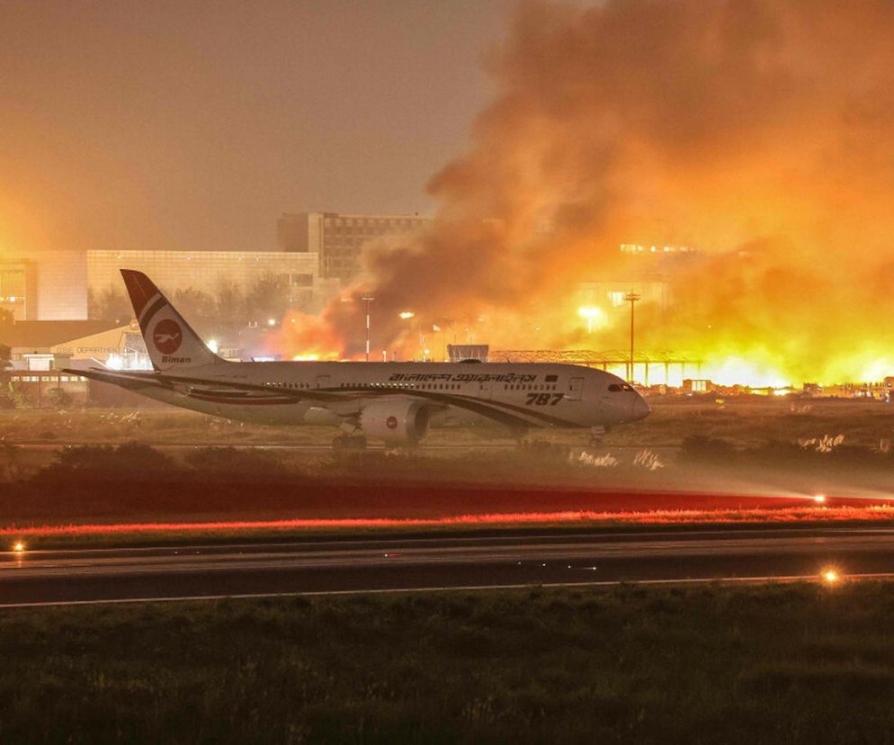Na lotnisku w Dhace, stolicy Bangladeszu, doszło do pożaru