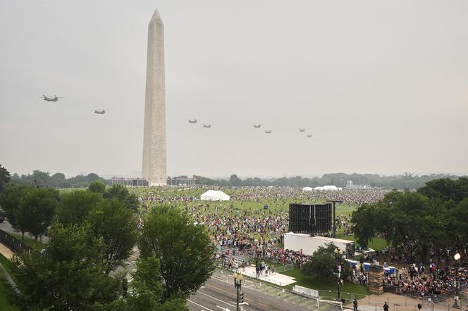 Parada wojskowa w USA