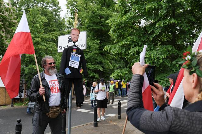 Protest w Warszawie