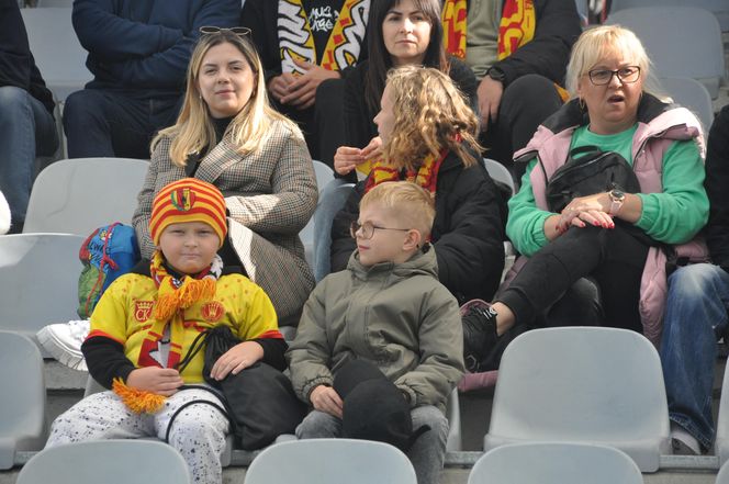 Korona Kielce - Lech Poznań. Zdjęcia kibiców na Exbud Arenie