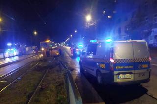 Dachowanie na torowisku przy ul. Grochowskiej
