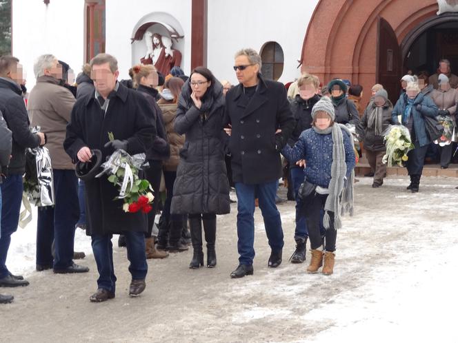 Pogrzeb Magdaleny Gotowieckiej, żony Jacka Borkowskiego.