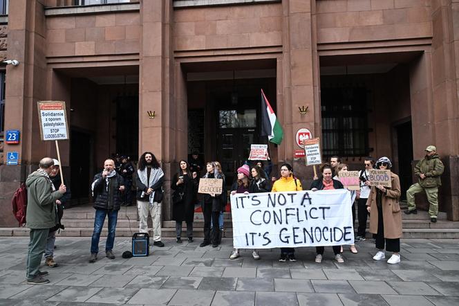 Protest w Warszawie 