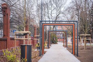 Skwer Markowska na Pradze-Północ