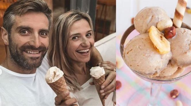 Maciej Dowbor i Joanna Koroniewska jedzą lody bez cukru