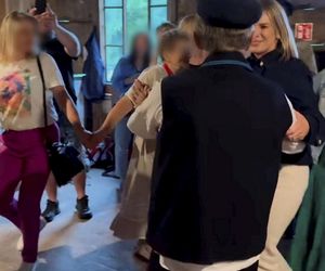 Porwał Martę Nawrocką do tańca 