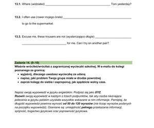 Egzamin ósmoklasisty język angielski 2025: ARKUSZE CKE [15.05.2025]