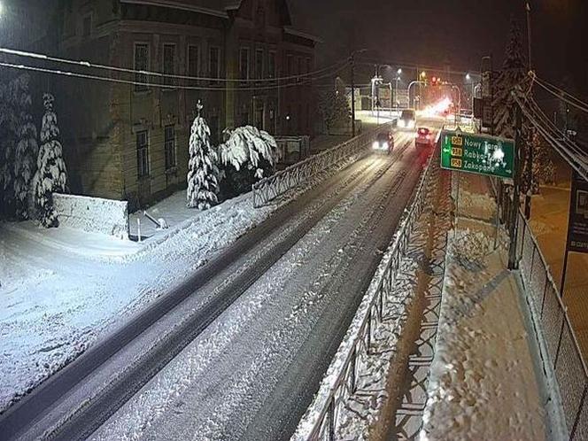 Atak zimy w Małopolsce