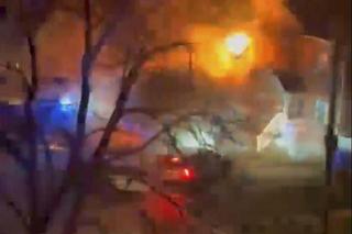 Dom eksplodował podczas interwencji policji  