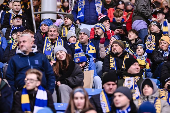 Arka Gdynia - Lech Poznań: Zdjęcia kibiców z meczu 15. kolejki PKO BP Ekstraklasy