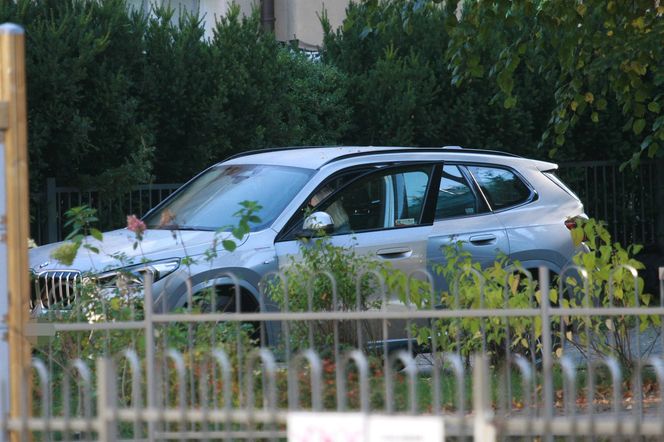 Małgorzata Tusk w wypożyczonym BMW.