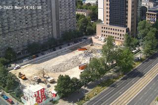 Atrium International zniknął z centrum Warszawy. W tym miejscu powstanie biurowiec Upper One