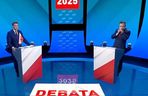 Karol Nawrocki na debacie prezydenckiej 2025