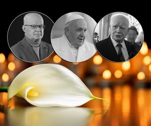 Wspominamy papieża Franciszka, profesora Strzembosza i generała Skrzypczaka. Zobacz, kto jeszcze odszedł w tym roku [ZDJĘCIA]